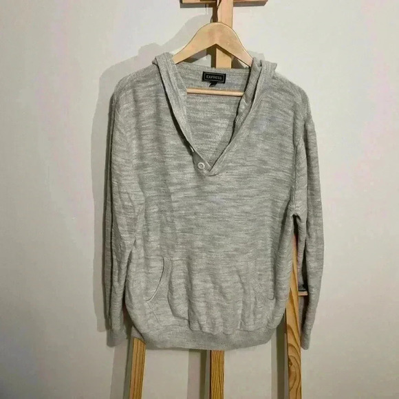 Express Tops - Express hooded pullover sweater size XL